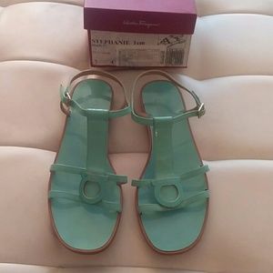 Salvatore Ferragamo Sandals.  Stephanie Sz 7 C
